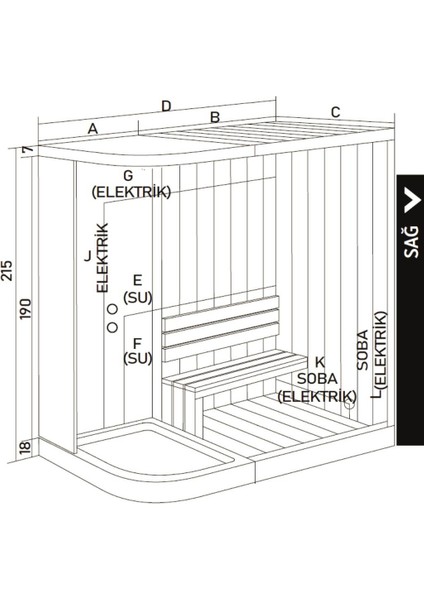 Teodora Sauna + Kompakt Sistem fiyatları