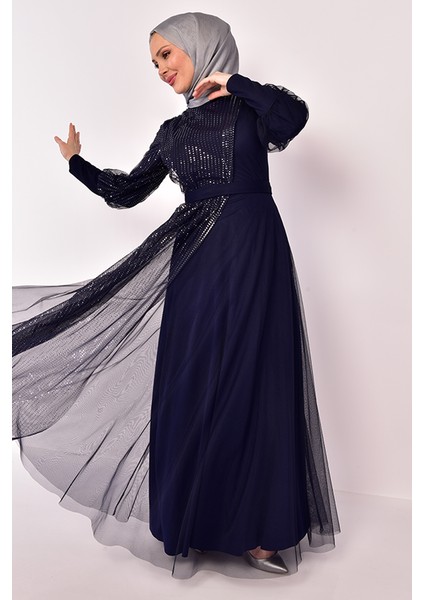 Maya Bella Pullu Tesettür Abiye fırsatları