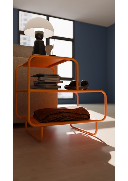 Mintlife Metal Yan Sehpa /komodin