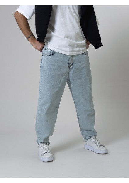 Boyfriend Buz Mavisi Erkek Kot Pantolon COC2526 fiyatları
