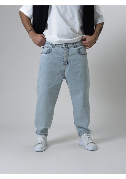 Boyfriend Buz Mavisi Erkek Kot Pantolon COC2526 modelleri