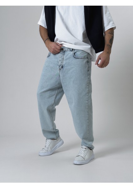 Boyfriend Buz Mavisi Erkek Kot Pantolon COC2526 fırsatları