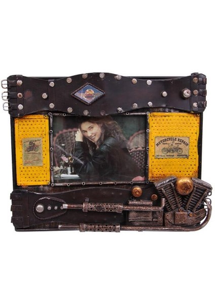 Dekoratif Metal Çerçeve Vintage Dekoratif Ev Ofis Hediyelik