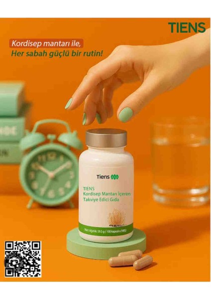 Kordiseps Mantarı Içeren Takviye Edici Gıda Vida Nova