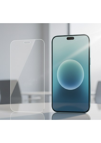 Iphone 17 Cam Ekran Koruyucu Uygulamalı Aparatlı Esd Anti-Statik Cam 9h Süper Sertlik