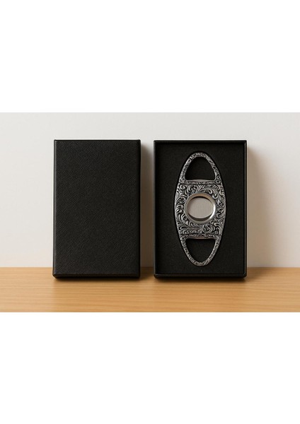 Elit Zarafet Çelik Gümüş Işlemeli Puro Kesici fiyatları