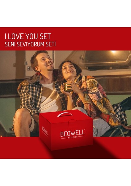 ’’ı Love You’’ Set By Beowell Nutrıtıon (Seni Seviyorum Seti) Dondurularak Kurutulmuş Meyve