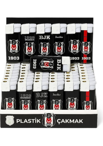 Orjinal Beşiktaş Lisanslı 50’li Plastik Çakmak Seti – Bjk 1903 Desenli fiyatları