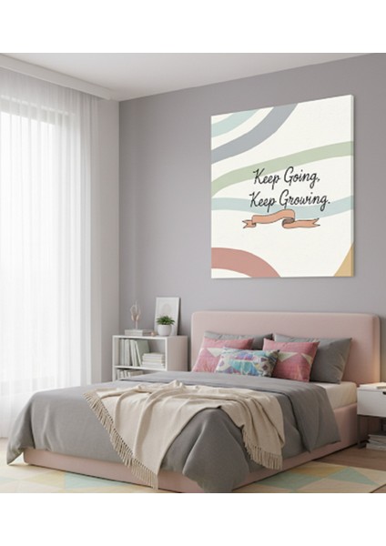 Motivasyonel Duvar Sanatı | Genç Odası ve Çalışma Alanı Kanvas Tablo | Ilham Veren Çerçevesiz Tablo