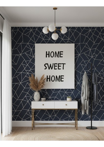 Home Sweet Home Tablo, Yazılı Duvar Dekoru Kanvas Tablo, Home Sweet Home Yazılı Siyah Beyaz Tablo fiyatları