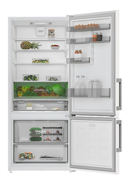 Grundıg Gpknd 552 E Enerji Sınıfı 551 L Duo No-Frost Alttan Donduruculu Buzdolabı Beyaz fiyatları