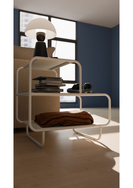 Mintlife Metal Yan Sehpa /komodin