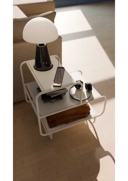 Mintlife Metal Yan Sehpa /komodin