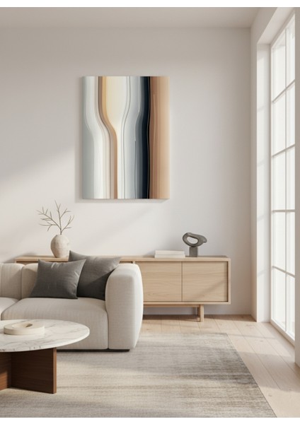 Modern Soyut Çizgili Kanvas Tablo, Soyut Modern Tasarım ve Dekoratif Duvar Sanatı fiyatları