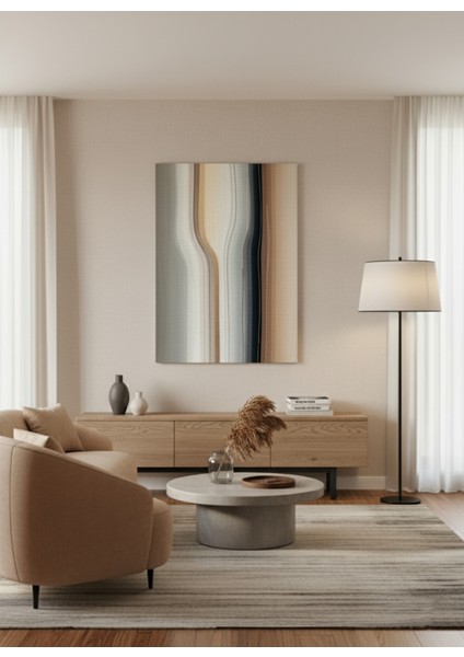 Modern Soyut Çizgili Kanvas Tablo, Soyut Modern Tasarım ve Dekoratif Duvar Sanatı modelleri