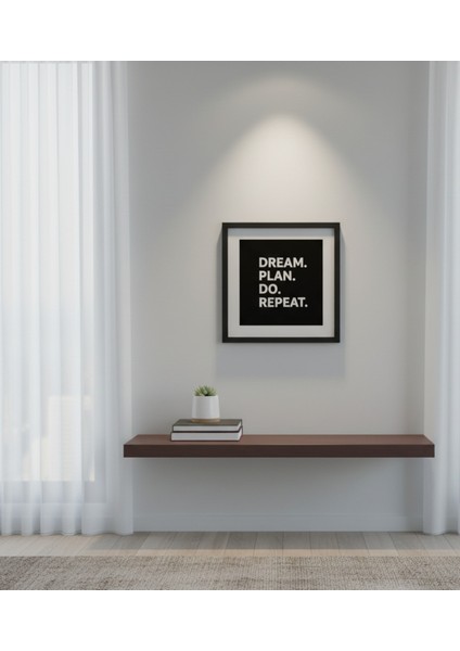 Kare Ilham Verici Çerçeveli Tablo ,siyah Beyaz Çerçeveli Motivasyon Tablo - Modern Ofis Tablo fiyatları