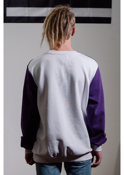 Cut And Sew Relaxed Fit Crewneck Sweatshirt fiyatları