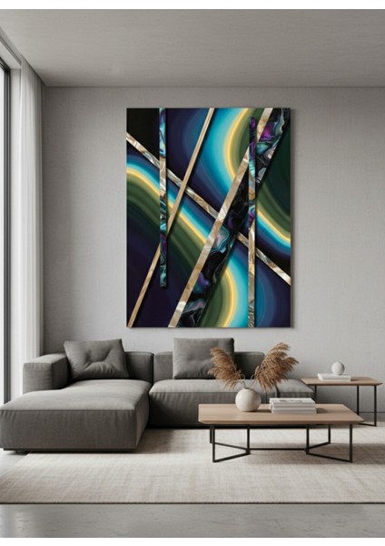 Modern Soyut Kanvas Tablo | Kaliteli Duvar Dekoru