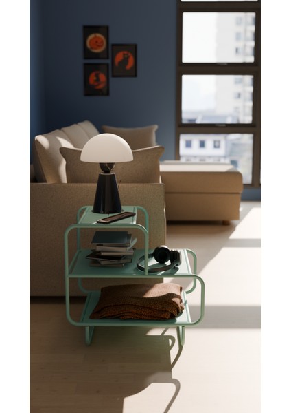 Mintlife Metal Yan Sehpa /komodin