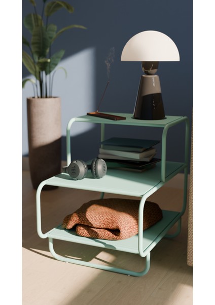 Mintlife Metal Yan Sehpa /komodin fırsatları