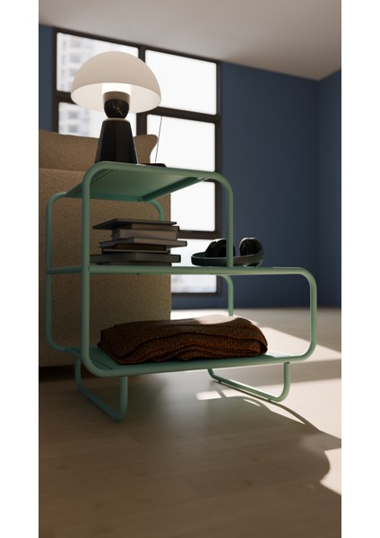 Mintlife Metal Yan Sehpa /komodin