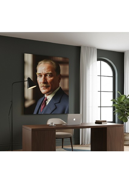 Mustafa Kemal Atatürk Portre Kanvas Tablo,ofis ve Ev Için Modern Dekorasyon,çerçevesiz Sanat Baskısı