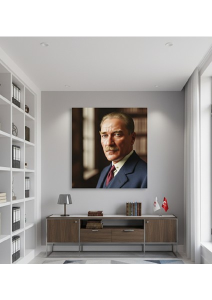 Mustafa Kemal Atatürk Portre Kanvas Tablo,ofis ve Ev Için Modern Dekorasyon,çerçevesiz Sanat Baskısı fiyatları