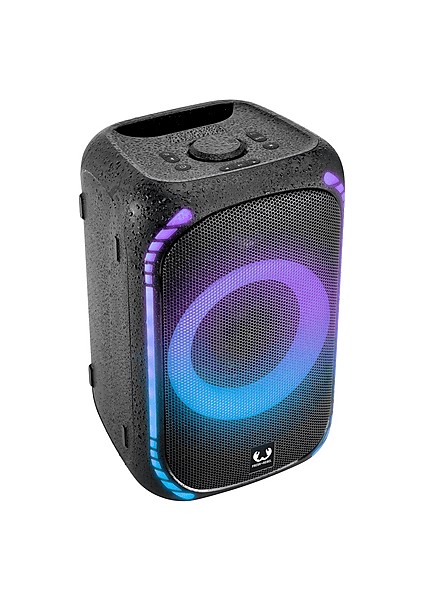 Party Loud M 200W Taşınabilir Bluetooth Hoparlör (Party Speaker ) Siyah