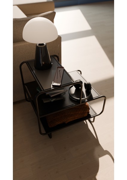 Mintlife Metal Yan Sehpa /komodin