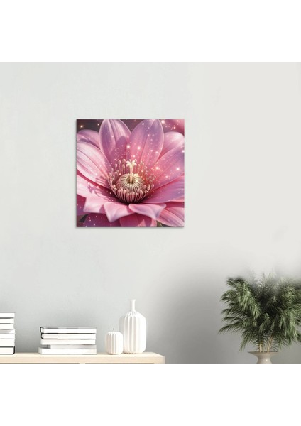 Modern Çiçek Tablosu,yatak Odası ve Salon Için Modern Pembe Çiçek Tablosu,pembe Lotus Tablo fiyatları