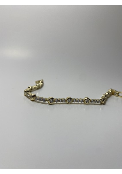 14 K Kararmayan Özel Seri Tasarım Gold Bileklik modelleri