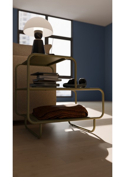 Mintlife Metal Yan Sehpa /komodin