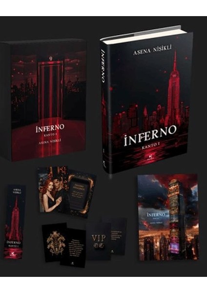 Inferno - 1 (Ciltli Kutulu Set)