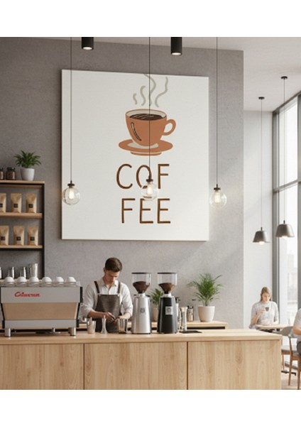 Kahve Temalı Mutfak Kanvas Tablo | Minimalist Kahve Temalı Mutfak Kanvas Tablo | modelleri
