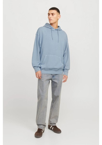 Essentials Jjecharge Pamuklu Oversize Fit Kapüşonlu Sweat Erkek Sweat 12268272 modelleri