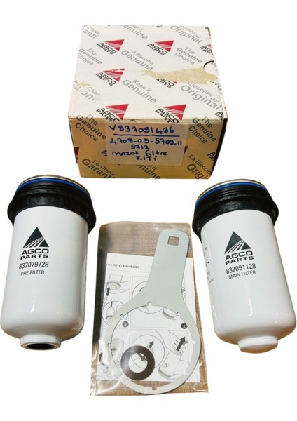 Massey Ferguson 4708-4709-5711-5712 Mazot Filitre Kiti Agco Marka