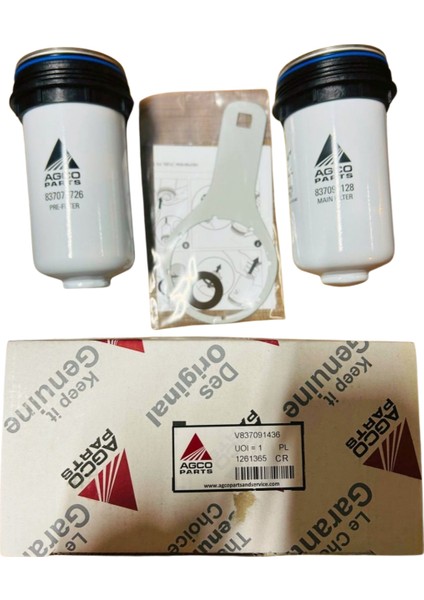 Massey Ferguson 4708-4709-5711-5712 Mazot Filitre Kiti Agco Marka modelleri