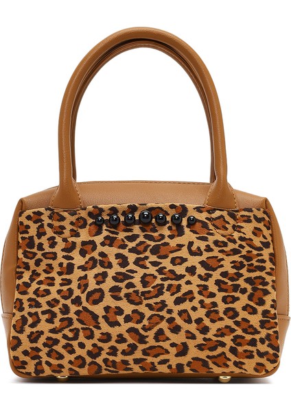 Kadın Leopar Uzun Askılı Kol Çantası 25WBD2741W2 fırsatları