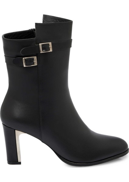 Siyah Hakiki Deri Kadın Klasik Bot - K24K1BT67523-A23 modelleri