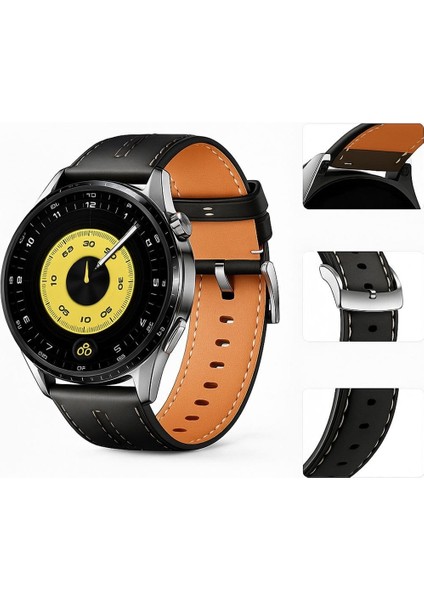 Huawei Watch Gt6 Pro/gt6/gt5 Pro/gt4/gt3 Pro/gt3 46MM Uyumlu Offical Pu Deri Kordon Kayış fiyatları