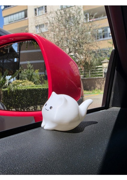 4'lü Sevimli Şişman Kedi - Dekoratif Torpido Süsü - Mini Hediyelik Sevimli Kedi fiyatları