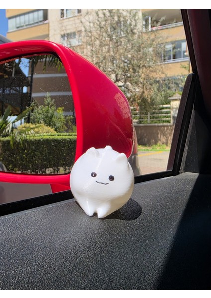 4'lü Sevimli Şişman Kedi - Dekoratif Torpido Süsü - Mini Hediyelik Sevimli Kedi fırsatları