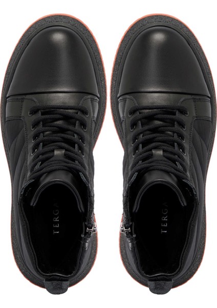 Siyah Deri-Tekstil Kadın Casual Bot - K24K1BT67547-K0N indirimleri