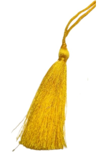 püskül tekli 5 cm 1 adet sarı