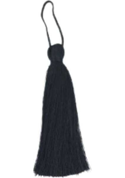 püskül tekli 5 cm 1 adet siyah