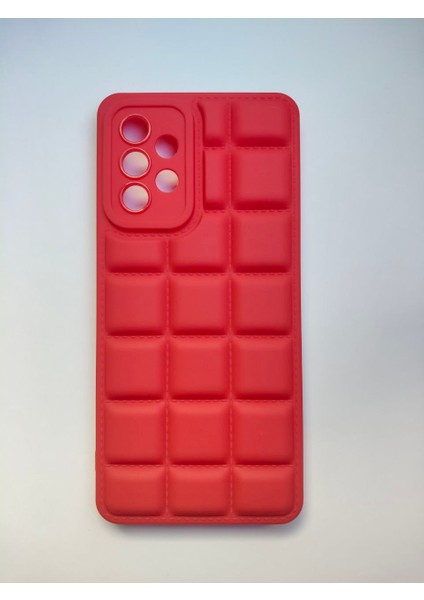 Samsung Galaxy A52 Kırmızı Darbe Emici Kamera Korumalı Silikon Kılıf – Kırmızı / Siyah / Yeşil Renk Seçenekleri