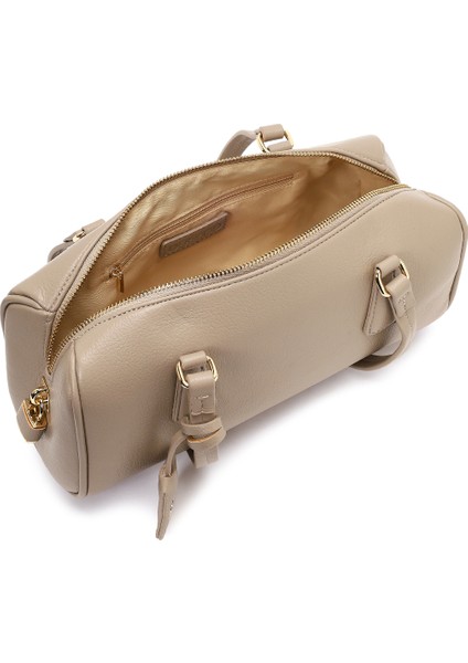 Kadın Bej Aksesuarlı Omuz Çantası 25ABD281618