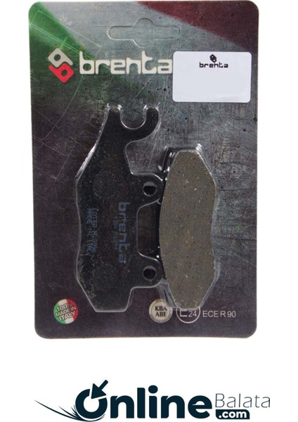 Tvs Raider 125 Brenta Ön Fren Balata BRT115