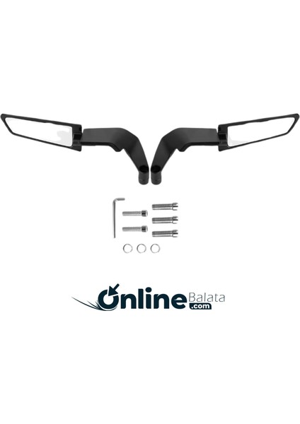 Tvs Raider 125 H2R Yarasa Kanat Ayna Naked Model HB424B