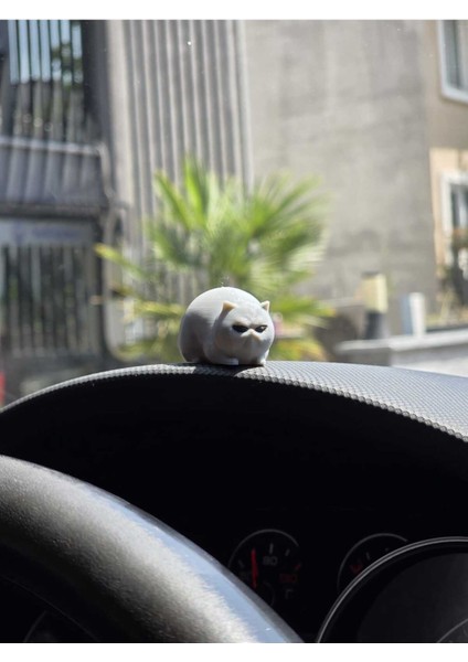 4'lü Sevimli Kedi - Araç Torpido Süsü - Biblo Dekoratif Obje modelleri